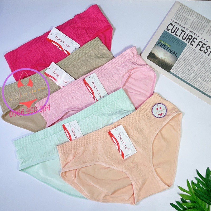 Quần lót nữ dệt kim size nhỏ và lớn
