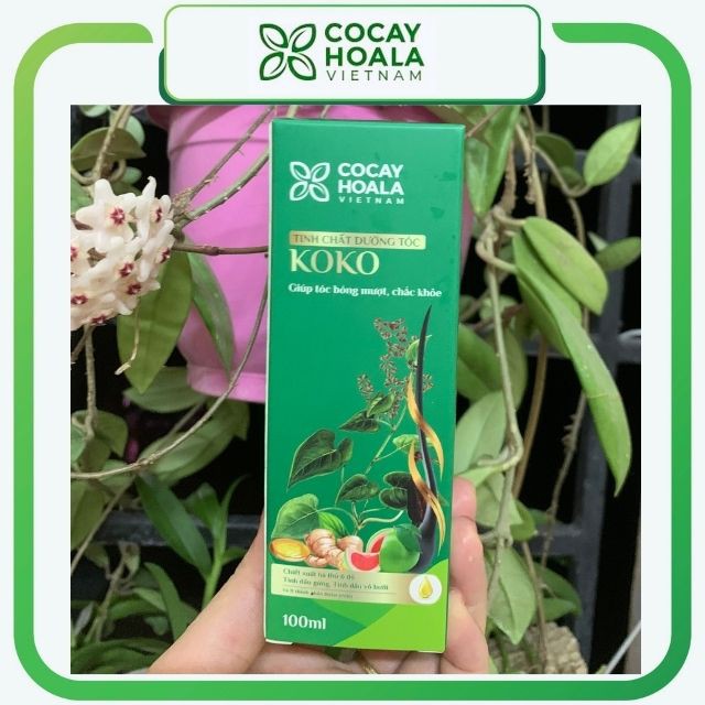 Xịt dưỡng tóc KoKo Cỏ Cây Hoa Lá ngăn ngừa rụng tóc, kích thích mọc tóc. Tinh chất dưỡng tóc 100ml