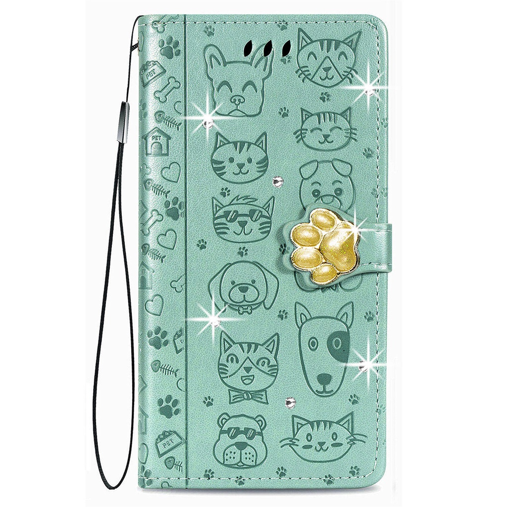 Bao Da Nắp Gập Có Ngăn Đựng Thẻ Cho Samsung Galaxy A13 A23 A33 A53 A73 5G Ví