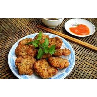Chả mực giã tay Quảng Ninh.