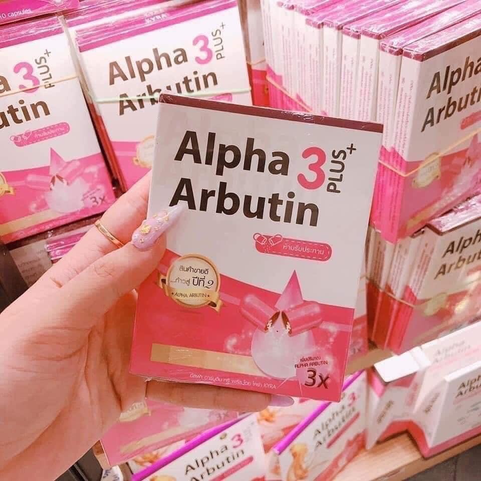 Vỉ Kích Trắng Alpha Arbutin Thái Lan