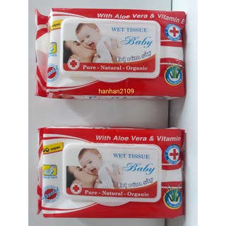 1 bịch khăn ướt 100 tờ