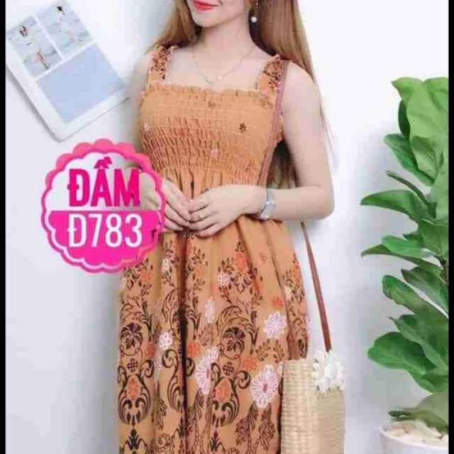 Đầm MAXI ngắn cao cấp