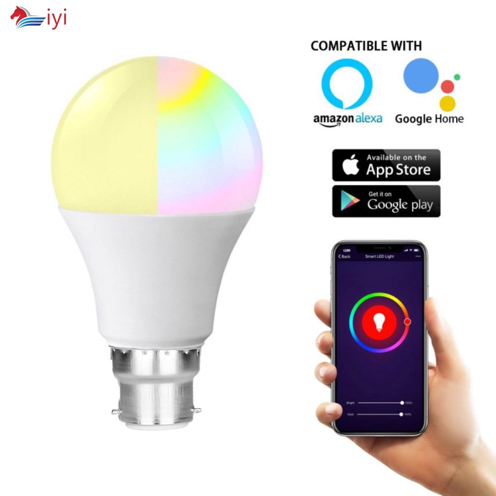 Bóng đèn LED RGB tiết kiệm điện thông minh kết nối wifi chuyên dụng