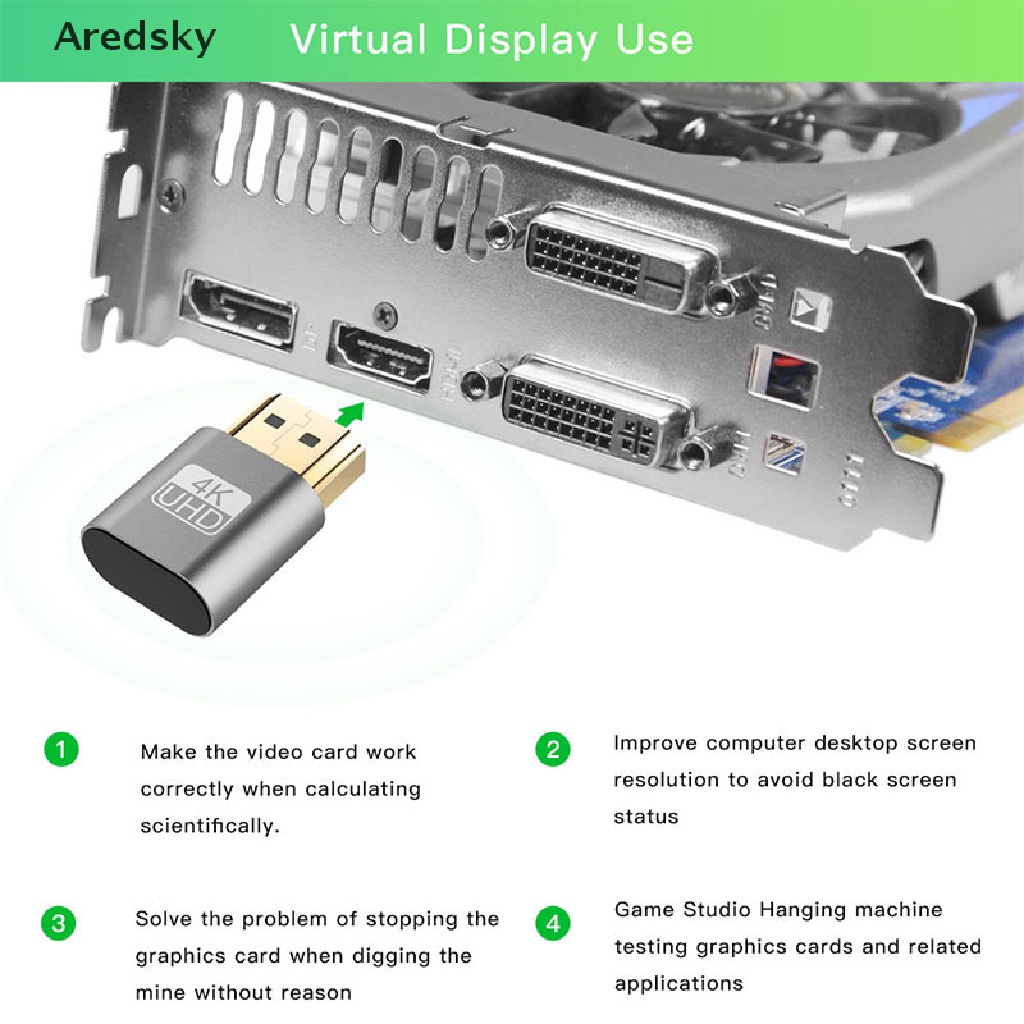 Đầu Chuyển Đổi HDMI DDC EDID Chuyên Dụng Chất Lượng Cao
