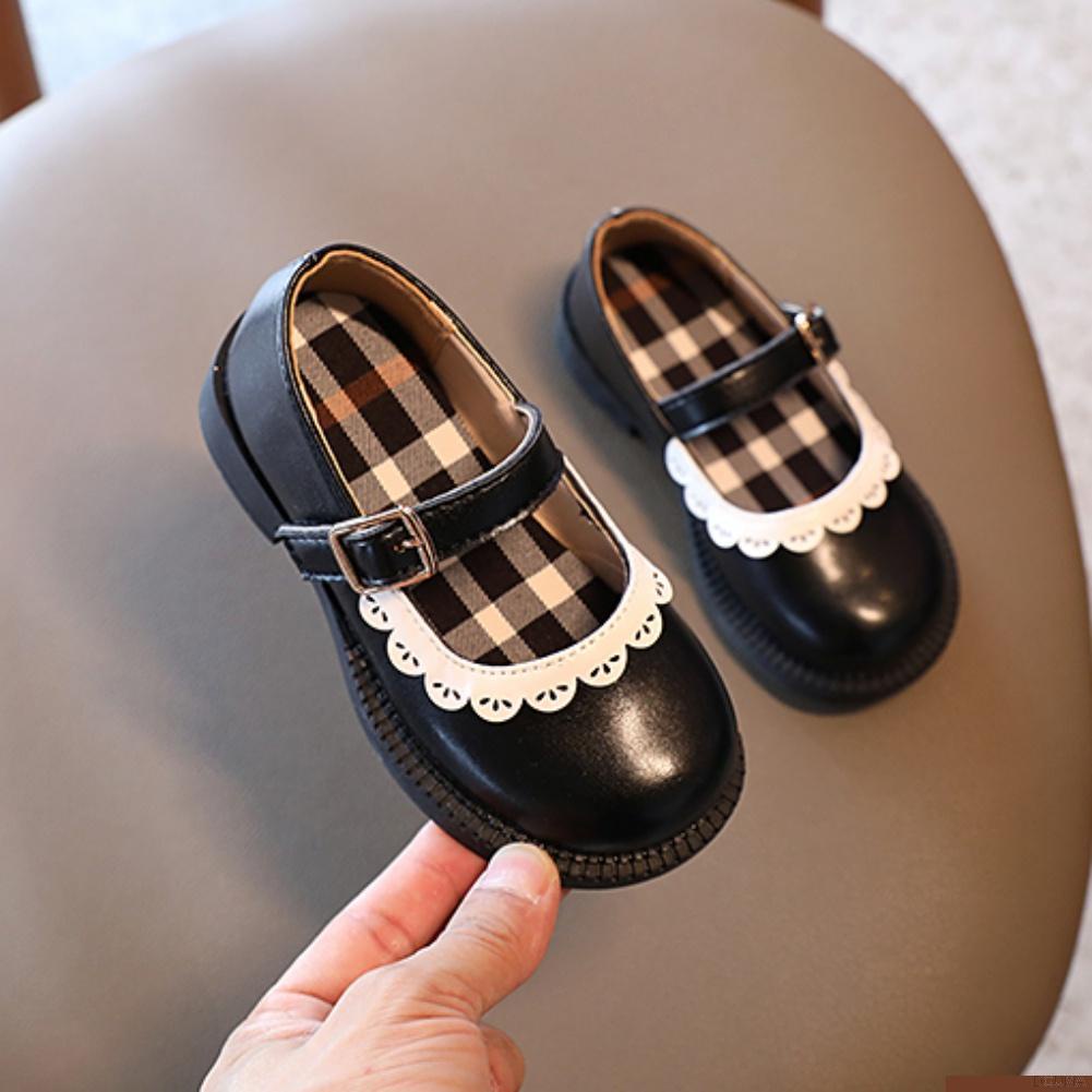 Giày búp bê da PU xinh xắn thời trang dành cho bé gái