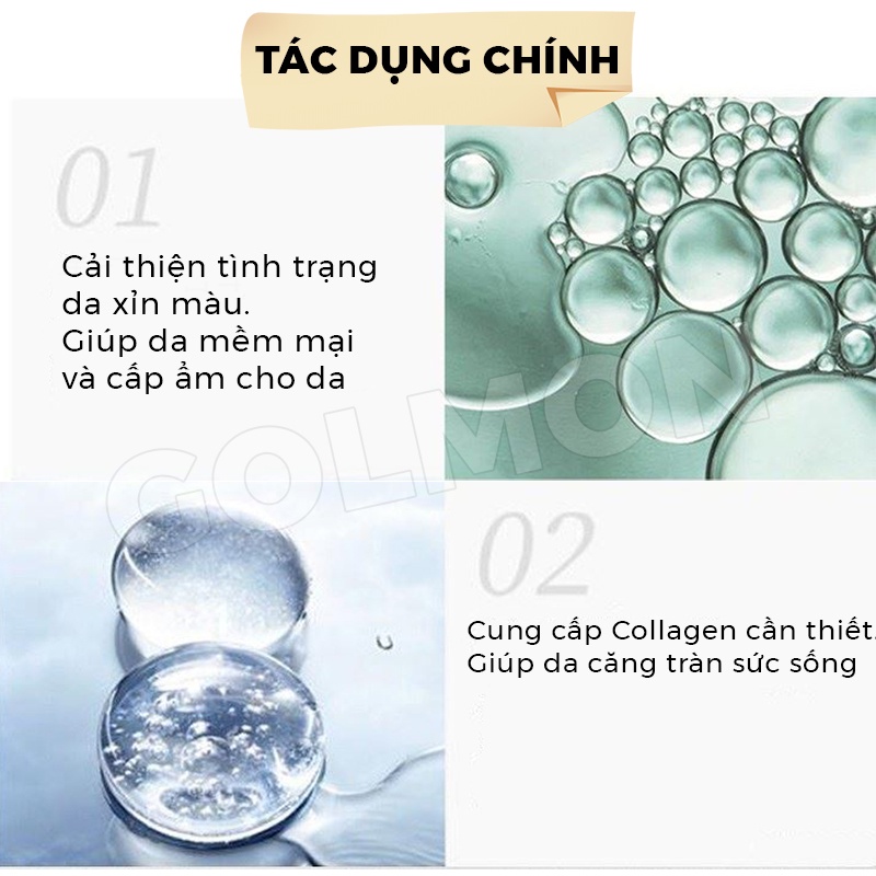 Combo 10 mặt nạ ngủ collagen dạng gel YOUR SKIN làm săn chắc và chống lão hóa da dưỡng ẩm chuyên sâu giúp da sáng hồng