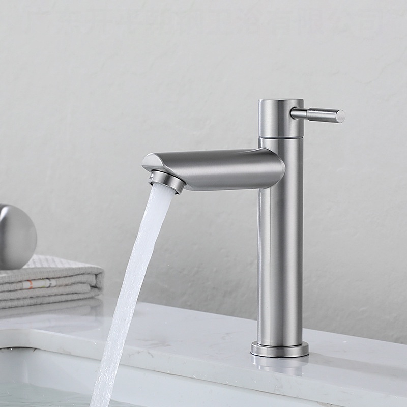 Vòi nước bồn rửa BAOKEMO BKM1003 thép không gỉ 1/ 2 inch tiện lợi
