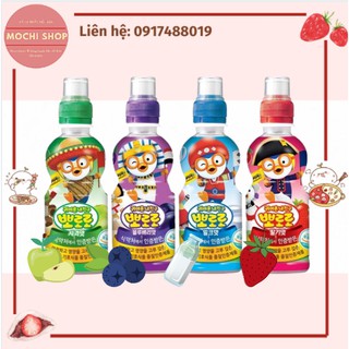 Nước uống Pororo (4 loại: Vị Việt Quất, Dâu, Táo, Sữa) 235ml - Hàn Quốc (Date: T3/4.2022)
