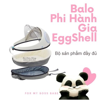Balo trứng Eggshell 2in1 vận chuyển thú cưng