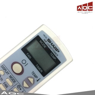 Điều Khiển remote Điều Hoà Máy Lạnh SHARP mẫu 4