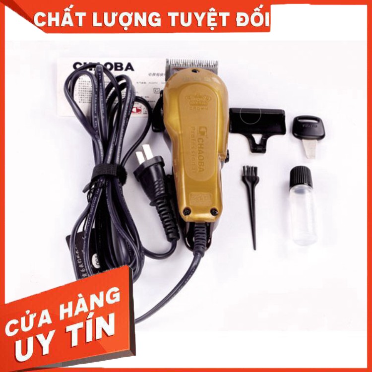 [ MUA NGAY KÉO LỠ ] [ CHÍNH HÃNG ]  Tông đơ CHAOBA Gold CH - 808