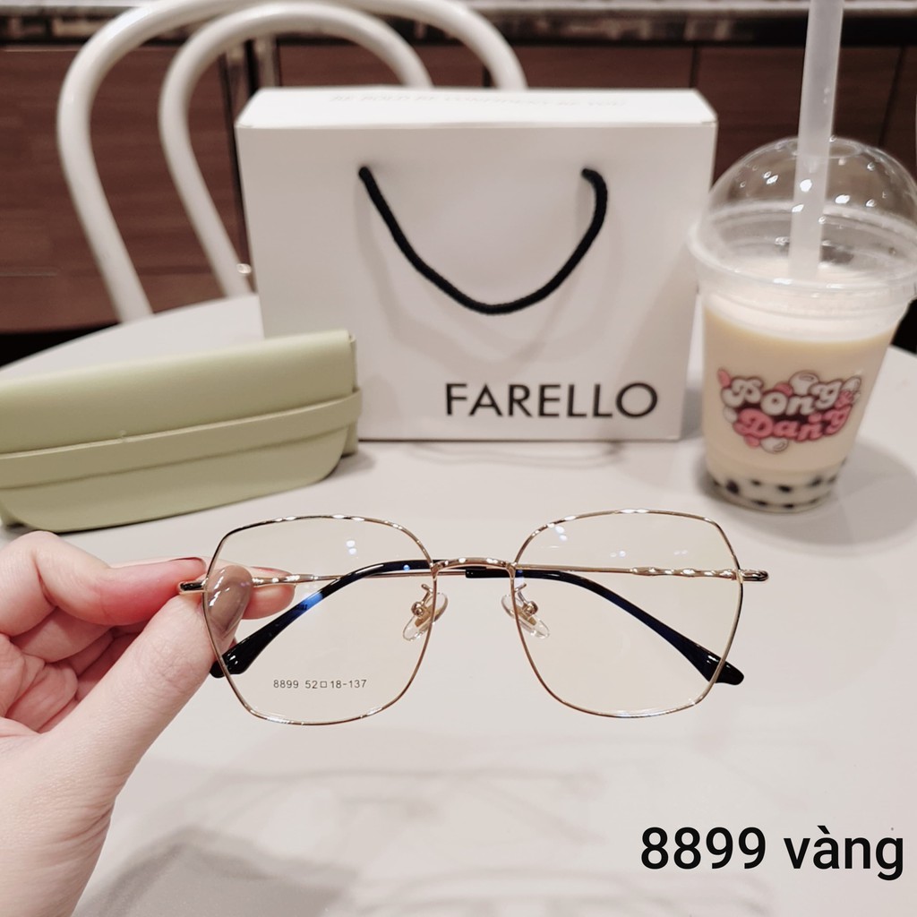 Gọng kính cận nữ Lilyeyewear kim loại, mắt vuông đa giác, nhiều màu - Y8899 | BigBuy360 - bigbuy360.vn