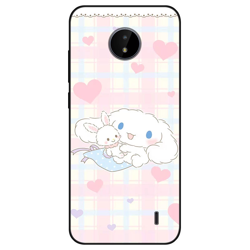 Ốp điện thoại TPU mềm in hình hoạt hình dễ thương cho Nokia C20 NokiaC20 Nokia C10