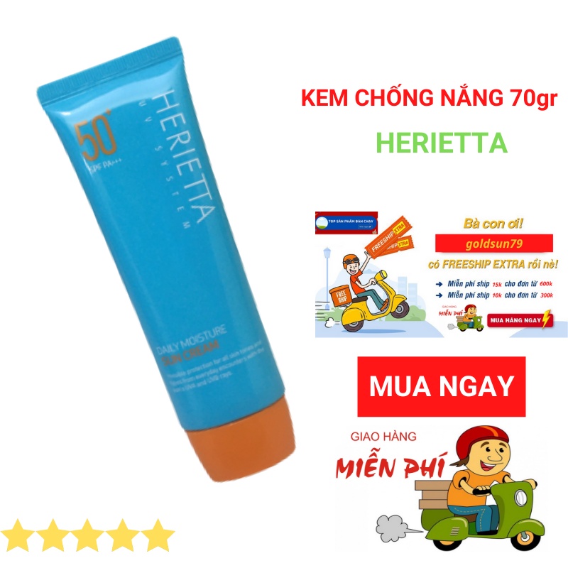 Kem chống nắng WeLcos ( 70gr ) không nhờn không Bết dính bảo vệ da khỏi bị đen,cháy nắng và lão hóa do ánh nắng mặt trời