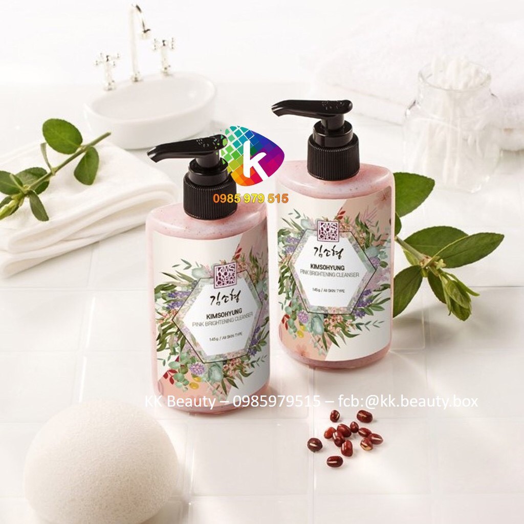 Sữa Rửa Mặt Bác Sĩ Kim KimsohyungFull Boncho Pink Brightening Cleanser - Kimsohyung