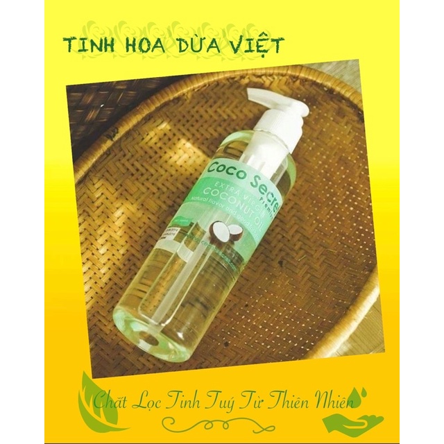 250ml Dầu dừa Coco Secret tinh khiết 100%