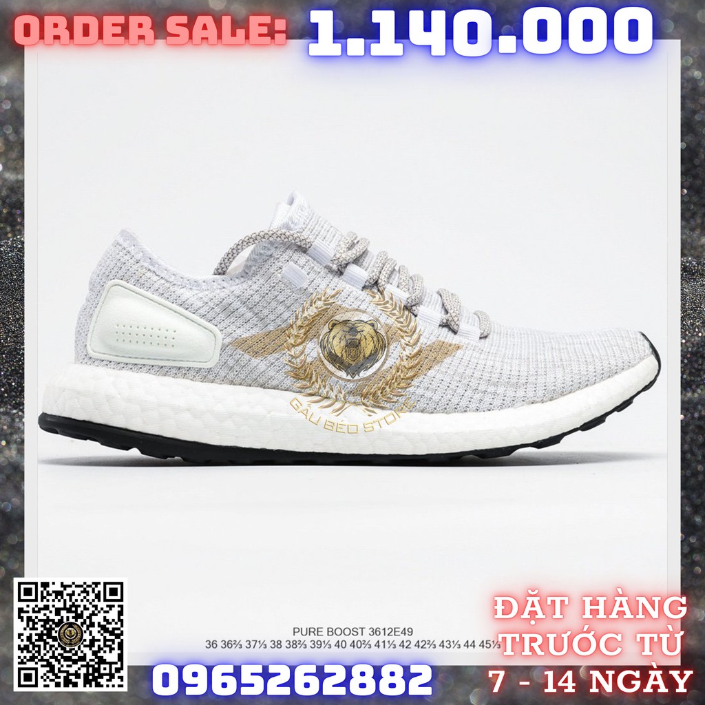 GIÀY SNEAKER MÃ SẢN PHẨM_Adidas Pure Boost GO LTD NHIỀU MÀU PHONG CÁCH FULLBOX + FREESHIP