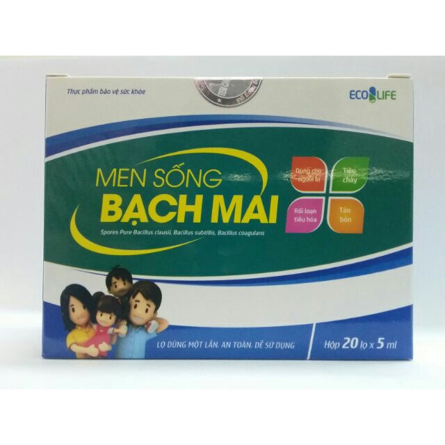 Men vi sinh bạch mai