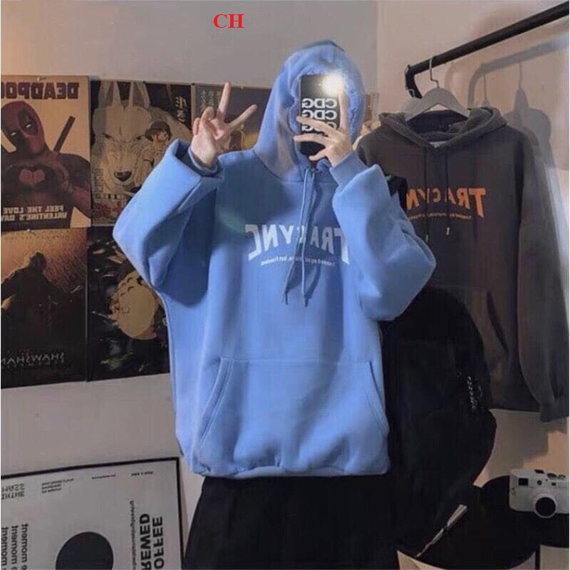 Áo Hoodie Trac PEONYB Unisex [FREESHIP] 🌸 Sweater form rộng tay bồng, nỉ bông có mũ vintage cá tính nam nữ Ulzzang 🌸 | BigBuy360 - bigbuy360.vn