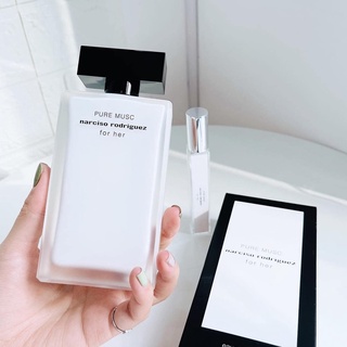 Nước hoa 𝐍𝐚𝐫𝐜𝐢𝐬𝐨 𝐅𝐨𝐫 𝐇𝐞𝐫 𝐏𝐮𝐫𝐞 𝐌𝐮𝐬𝐜  - Nar trắng 5ml/10ml