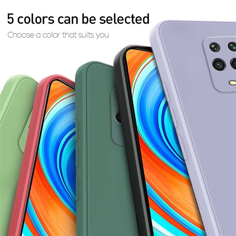 Ốp Lưng Silicone Chống Sốc Màu Trơn Cho Xiaomi Mi 9t Poco F2 Pro K20 K30 Pro