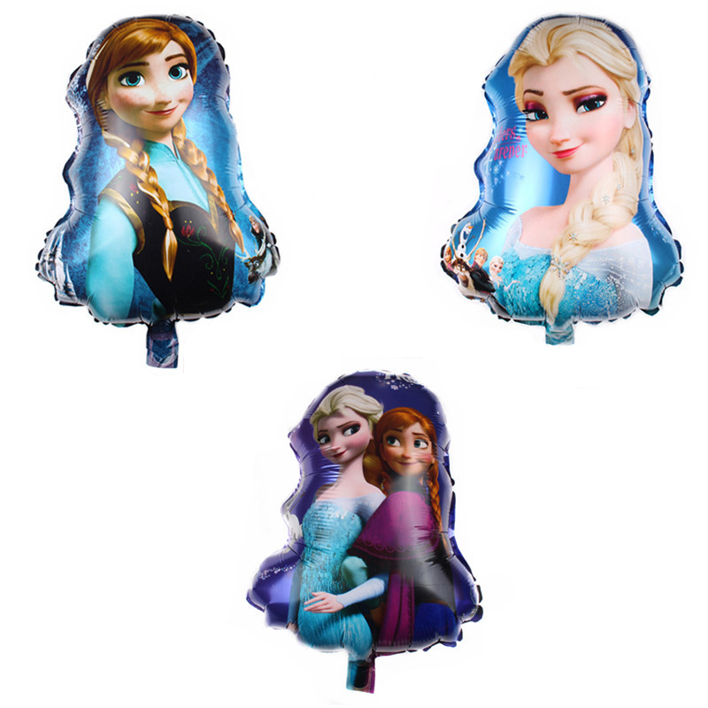 1 Bong Bóng Hình Công Chúa Elsa Anna Trong Phim Frozen