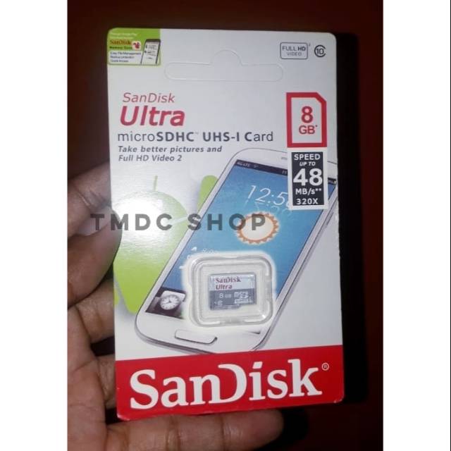 Thẻ Nhớ Sandisk Ultra 8gb Class 10 8gb Micro Sd