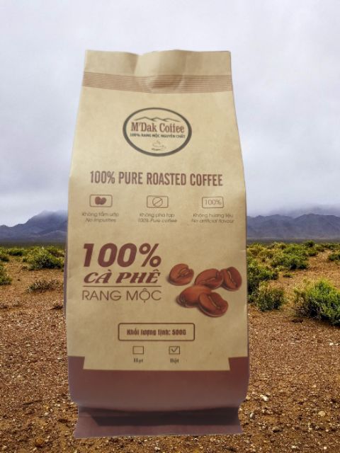 500gr Cafe mộc nguyên chất cao cấp Dak R'Lấp | BigBuy360 - bigbuy360.vn
