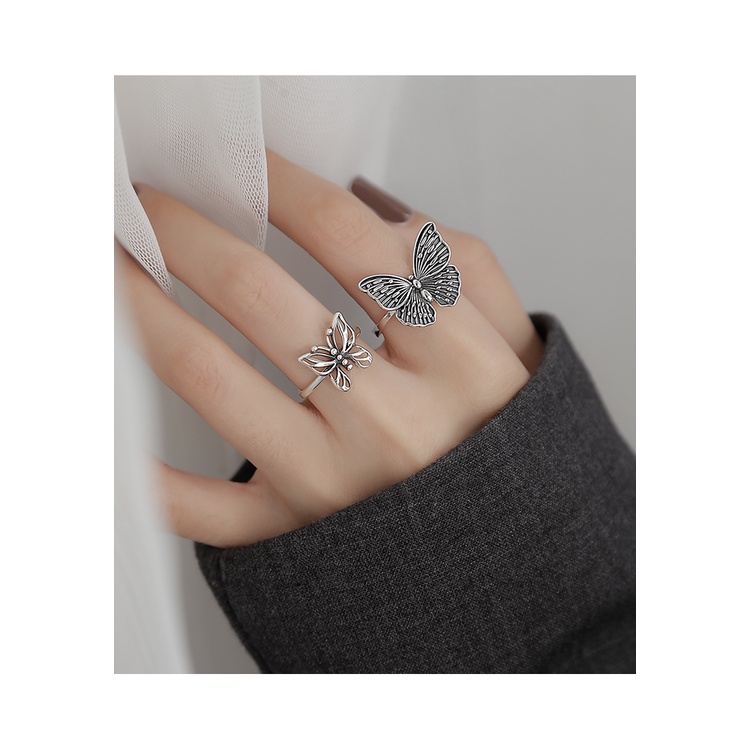 Retro Style Butterfly Forefinger Ring