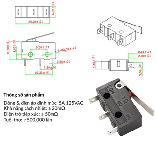 [NSHOP] Công tắc hành trình công tắc chuột Micro Switch