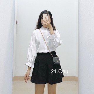 [FREESHIP] Áo điệu cổ bèo 2 màu