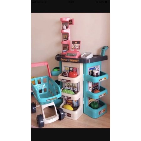 Đồ chơi quầy siêu thị 668-76 cho bé