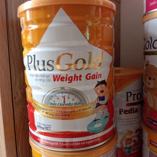 Sữa tăng cân dành cho mọi lứa tuổi PlusGold Weight Gain 900g