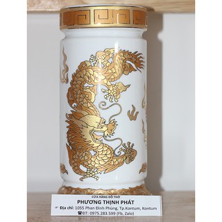 Bình Bông, Ống Nhang Rồng Vàng Nhỏ