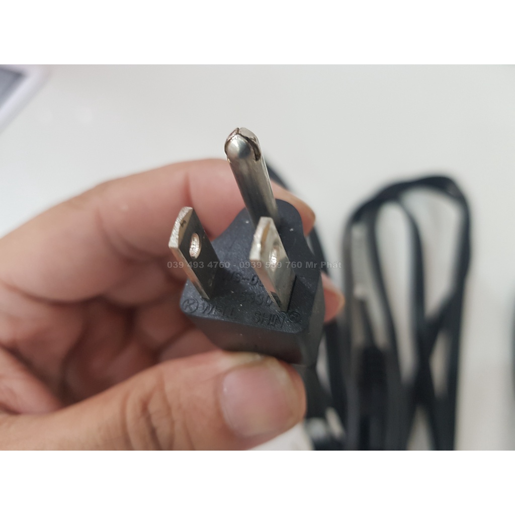 Dây nguồn 3 chấu Zin Nhật 125v Video và hình thật của sản phẩm