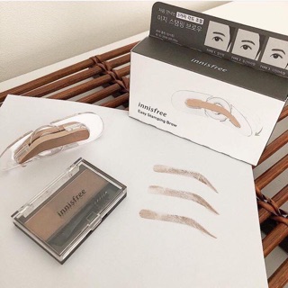 BỘT TÁN MÀY INNISFREE TWO TONE EYEBROW KIT