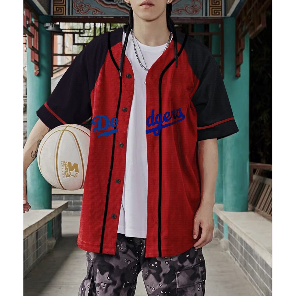 Áo thun Ztee Bóng chày tay Raglan 22 RED CVC - Giá sỉ