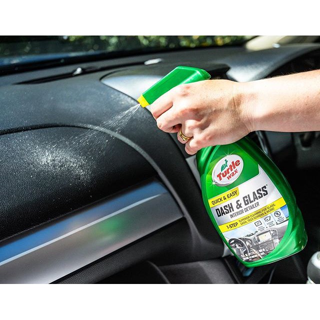 Dung dịch vệ sinh kính, màn hình LCD và nội thất Taplo Turtle Wax dash and glass