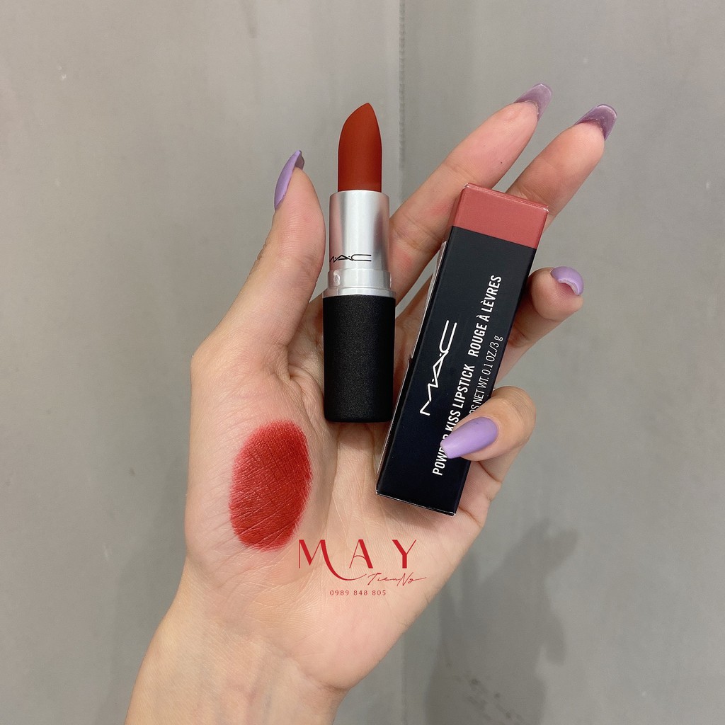 Son Thỏi MAC Powder Kiss Lipstick Rouge À Lèvres Bullet 3g