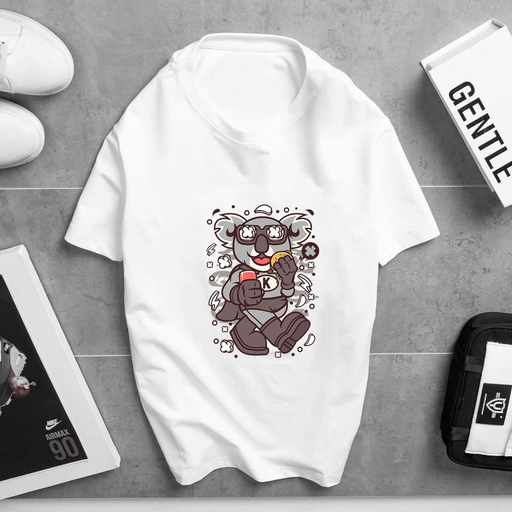 Áo thun cotton da cá mang hình chú gấu túi koala có 1 không 2 ,giá siêu hạt dẻ - ms21