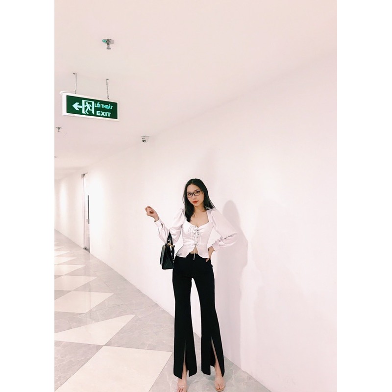 Lyly Pants quần loe dài xẻ tà | BigBuy360 - bigbuy360.vn