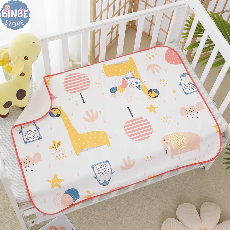 Lót chống thấm cho bé, tấm lót chống thấm cho bé size 50*70cm Binbestore