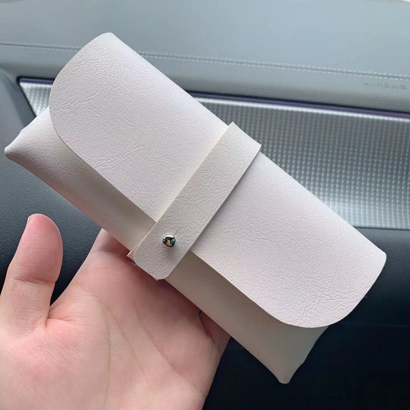 Túi Da Mềm Đựng Mắt Kính Thời Trang Tiện Dụng Khi Đi Du Lịch