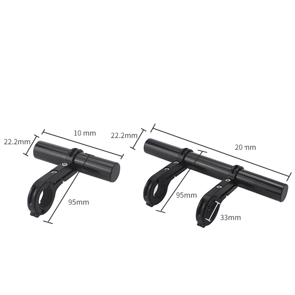 Giá Gắn Đèn Chiếu Sáng Gắn Tay Lái Xe Đạp 10cm 20cm