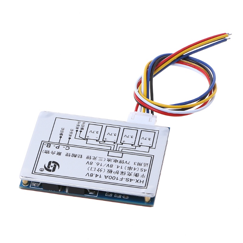 Bảng Mạch Li 4S 100A 14.8V Li-ion Lithium 18650 BMS PCM Chất Lượng Cao