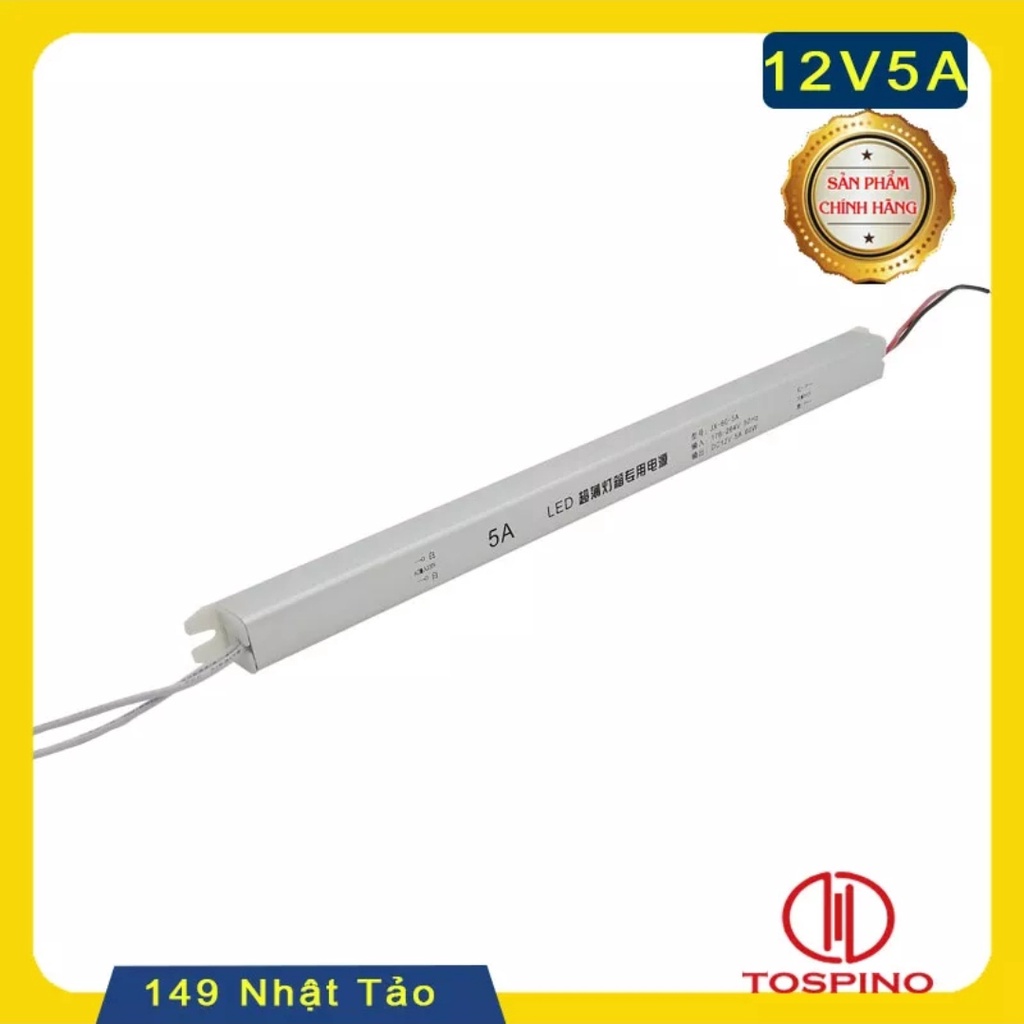 Nguồn Đũa 12V 2A 3A 4A 5A chất lượng tốt hàng chính hãng TOSPINO chuyên dùng cho thiết kế tủ kệ