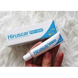 Gel làm mờ sẹo mụn và thâm mụn Hiruscar Post Acne 5g