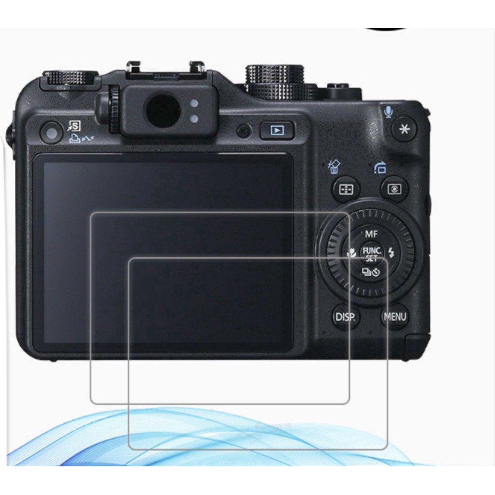 2 cái For Canon PowerShot G10 0,3mm 2,5D 9H Kính cường lực trong suốt Bảo vệ màn hình Máy ảnh kỹ thuật số
