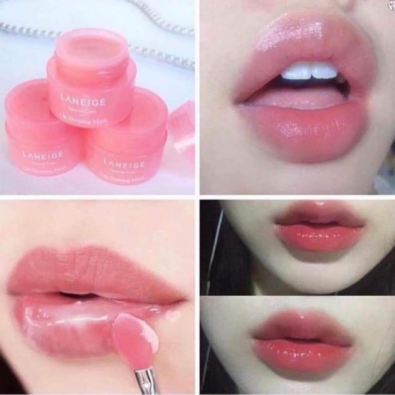 Dưỡng ủ hồng môi laneige